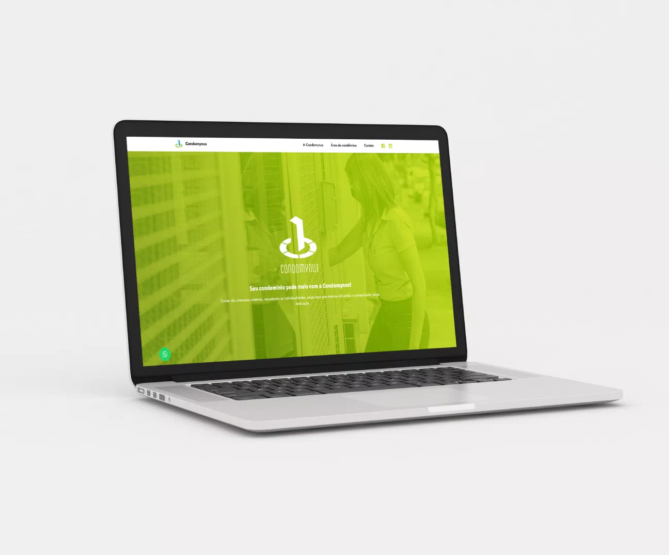 Design e implementação de site para a Condomynus