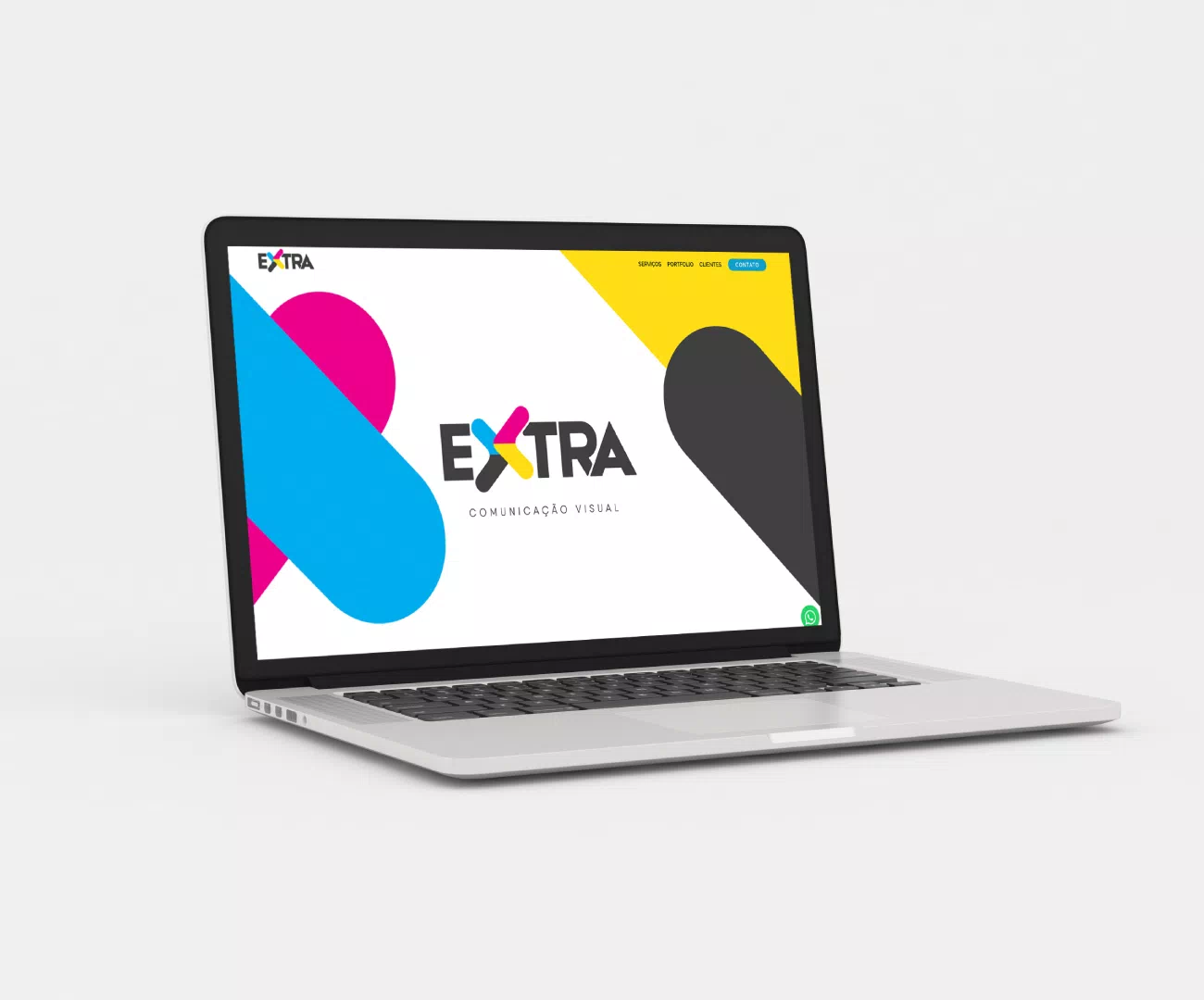 Design e implementação de site para a Extra Comunicação