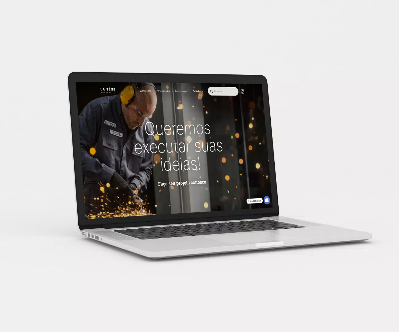 Design e implementação de site para a La Tène Artefatos