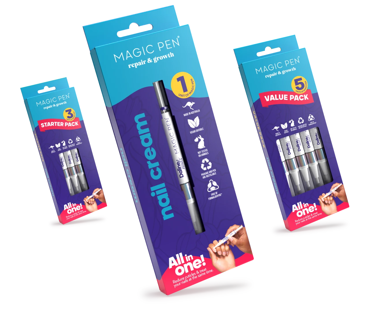 Design de rótulo para Daline Nails Nal Cream