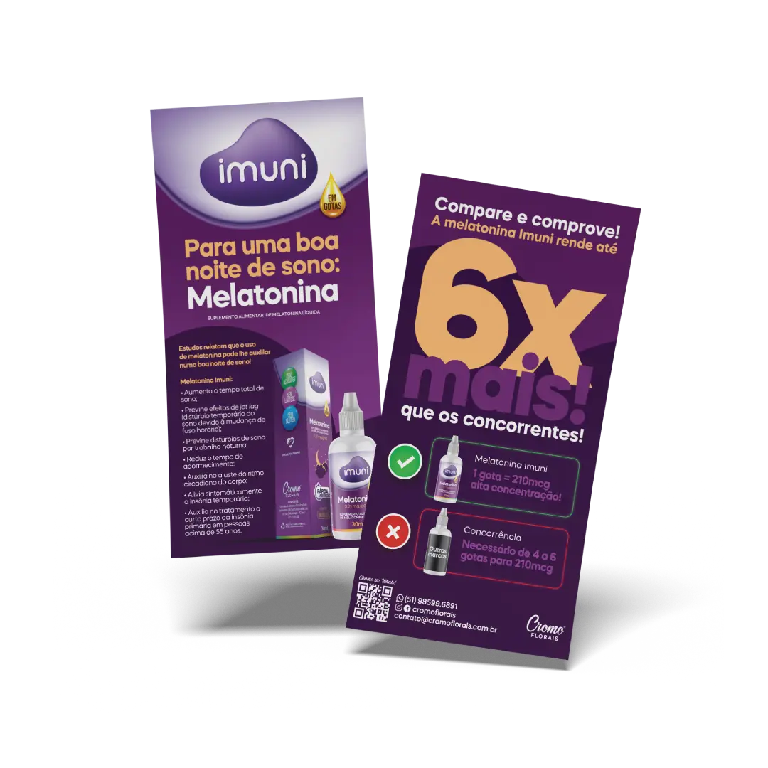 Design de panfleto/flyer para Cromo Florais